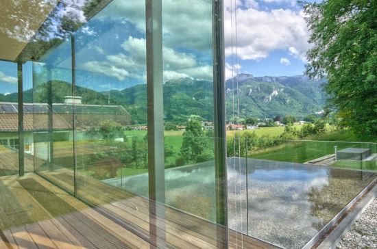 Aussicht Alpines Landhaus, Panoramafront